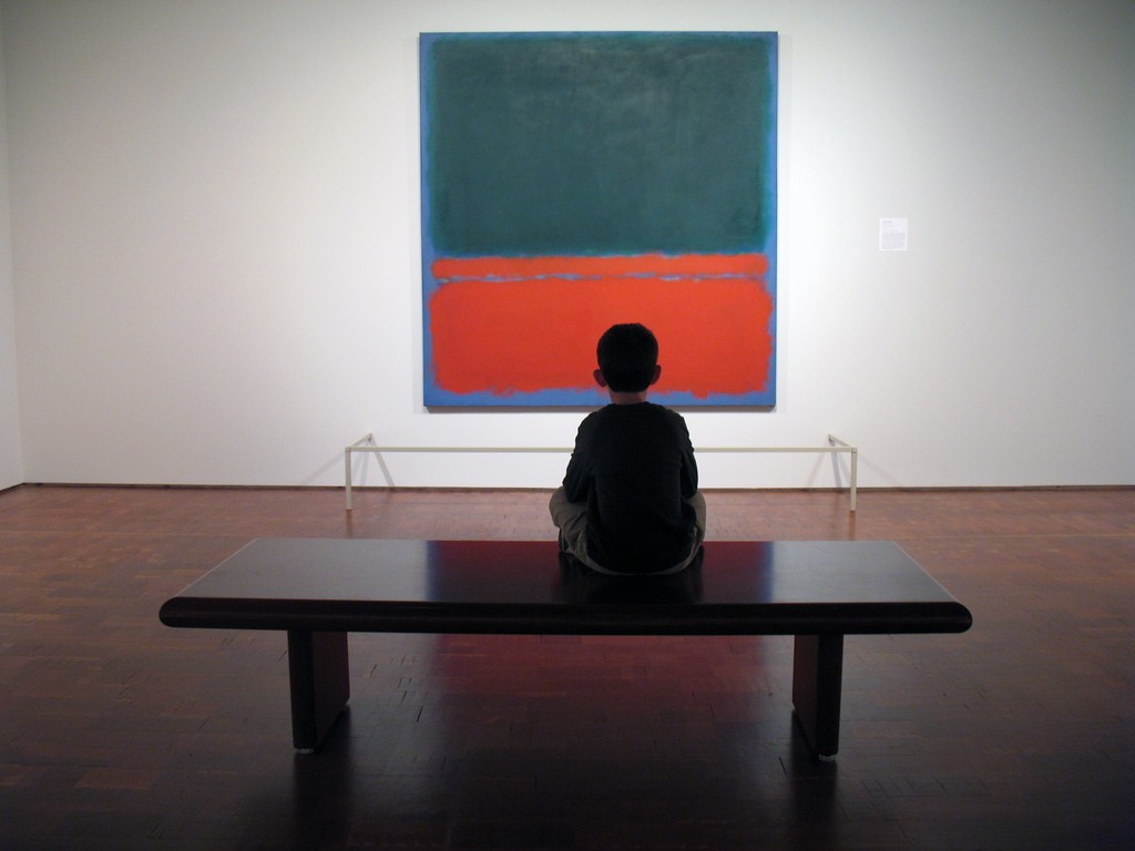 Mark Rothko, Green, Red, Blue (1955)